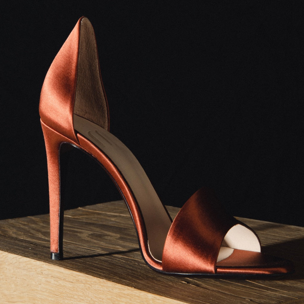 SANDALE 10.5 CM SATIN - OPERA